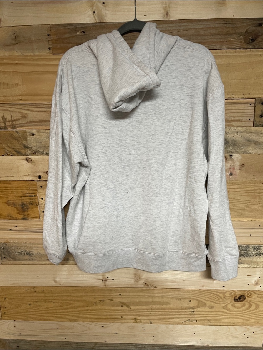 NHL size XL White and Gray Heather Chicago Blackhawks Soft Sweatshirt Hoodie - Picture 10 of 10